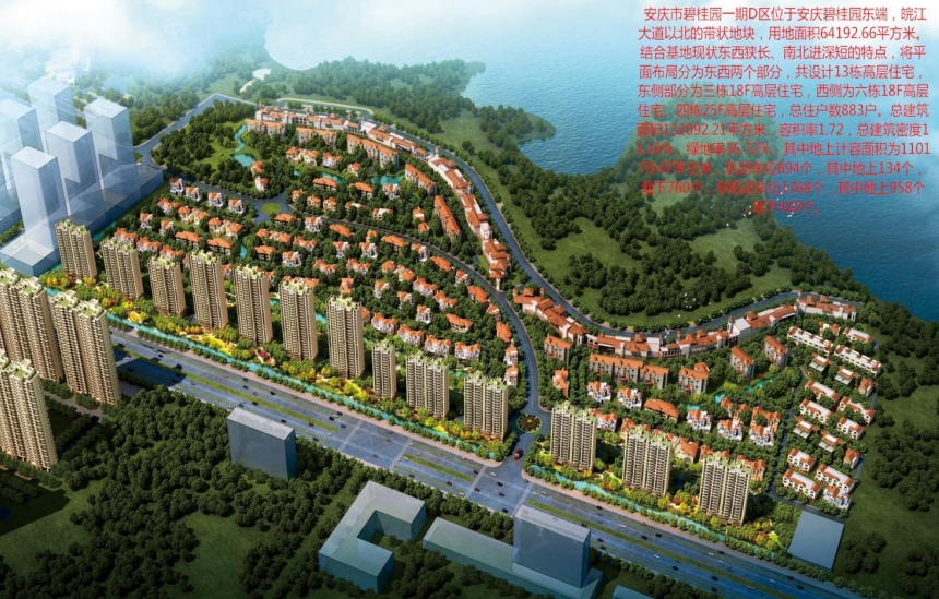 安慶碧桂園一期D區(qū)二標(biāo)段、一標(biāo)段工程